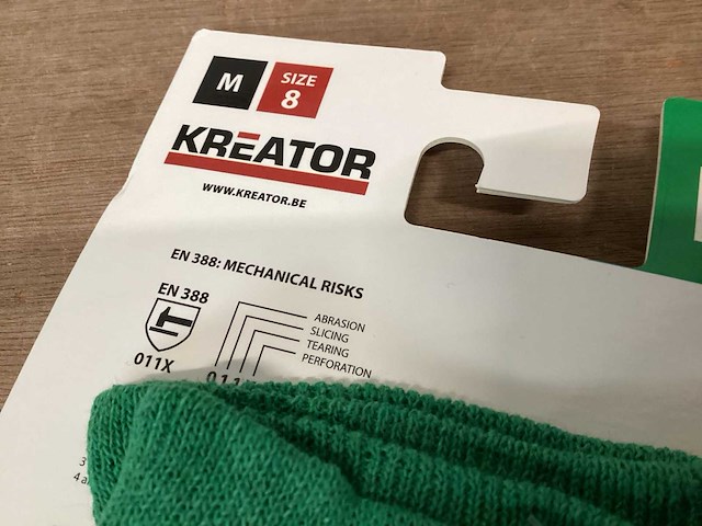 Kreator krtg003m tuinhandschoen, maat 8 (60x) - afbeelding 4 van  6