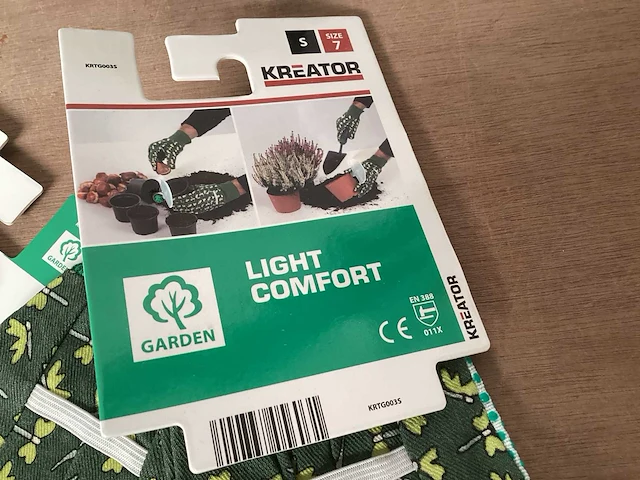 Kreator krtg003s tuinhandschoen, maat 7 (24x) - afbeelding 3 van  5