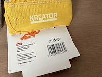 Kreator krtk002 werkhandschoenen voor kinderen, leer (72x) - afbeelding 4 van  4