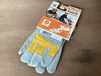 Kreator krtk003 werkhandschoenen voor kinderen, leer (36x) - afbeelding 2 van  4