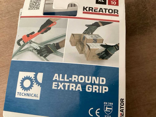 Kreator krtt004xl werkhandschoenen met extra grip, maat 10 (24x) - afbeelding 5 van  6