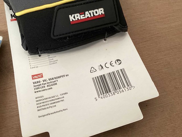 Kreator krtt004xl werkhandschoenen met extra grip, maat 10 (24x) - afbeelding 6 van  6