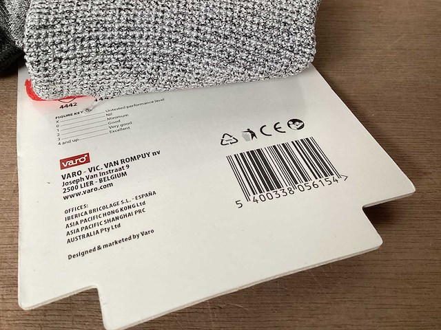 Kreator krtt005xxl werkhandschoenen met snijbescherming, maat 11 (24x) - afbeelding 4 van  4