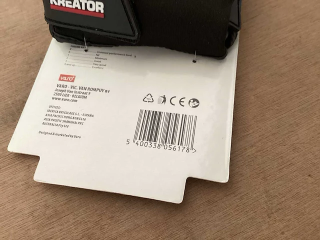 Kreator krtt006xxl werkhandschoenen geschikt voor kettingzaag (17x) - afbeelding 5 van  5