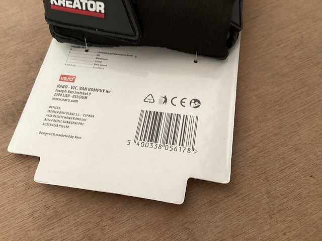 Kreator krtt006xxl werkhandschoenen geschikt voor kettingzaag (42x) - afbeelding 5 van  5