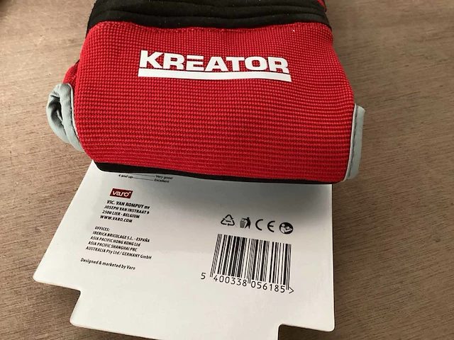 Kreator krtt007xl werkhandschoenen heavy duty, maat 10 (24x) - afbeelding 5 van  5