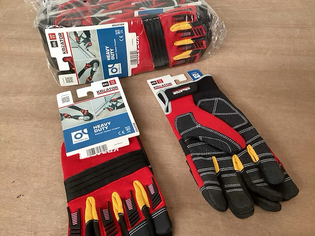 Kreator krtt007xxl werkhandschoen, oliebestendig, zware kwaliteit, maat 10 (36x) - afbeelding 1 van  5