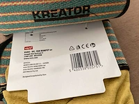 Kreator krtw001xl leren werkhandschoen, zware kwaliteit, maat 10 (30x) - afbeelding 4 van  4