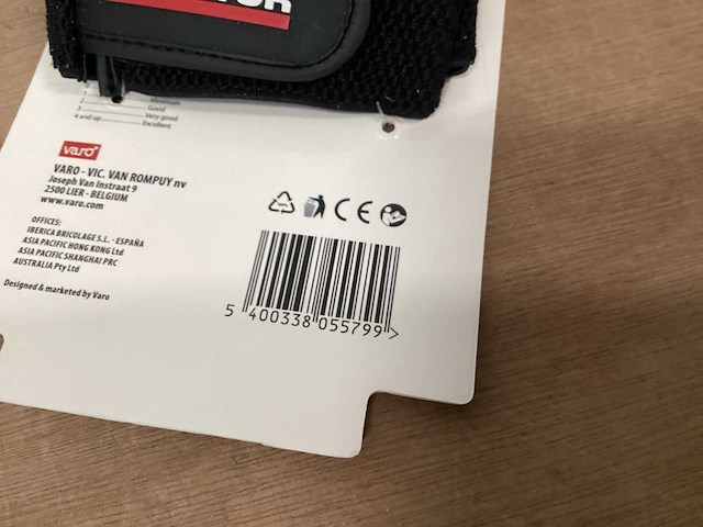 Kreator krtw003m technische werkhandschoen, leer, zware kwaliteit, maat 8 (24x) - afbeelding 5 van  5