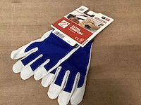 Kreator krtw003m technische werkhandschoen, leer, zware kwaliteit, maat 8 (36x) - afbeelding 1 van  5