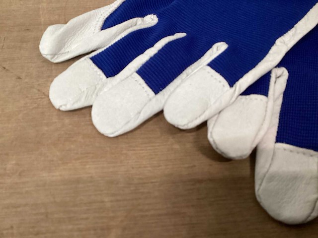 Kreator krtw003m technische werkhandschoen, leer, zware kwaliteit, maat 8 (36x) - afbeelding 2 van  5