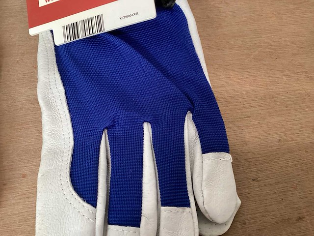 Kreator krtw003xxl technische werkhandschoen, leer, zware kwaliteit, maat 11 (36x) - afbeelding 3 van  5