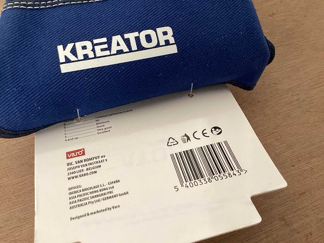 Kreator krtw004m leren werkhandschoenen winter, maat 8 (24x) - afbeelding 5 van  5
