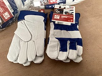 Kreator krtw004m leren werkhandschoenen winter, maat 8 (36x) - afbeelding 1 van  5