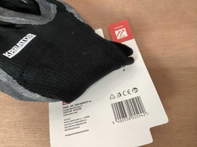 Kreator krtw010xl technische winterhandschoen, zware kwaliteit, maat 10 (36x) - afbeelding 5 van  5