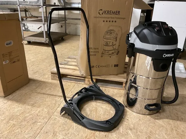 Kremer kr100l industriële stofzuiger - afbeelding 8 van  10