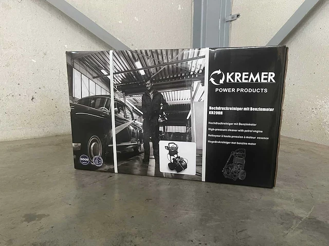 Kremer kr170b benzine hogedrukreiniger - afbeelding 10 van  18