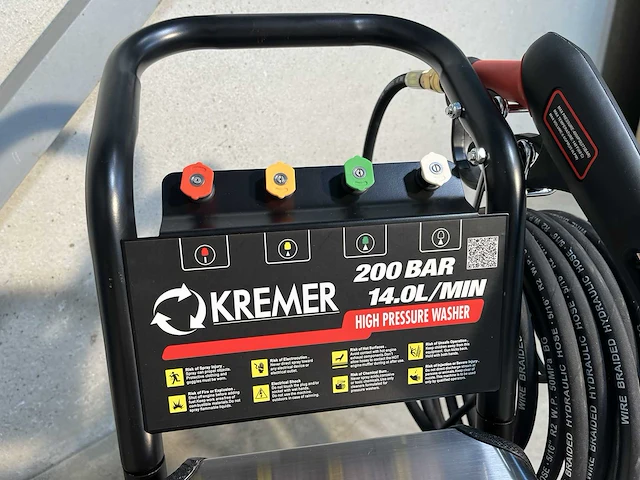 Kremer kr2900-4 professionele hogedrukreiniger - afbeelding 13 van  15