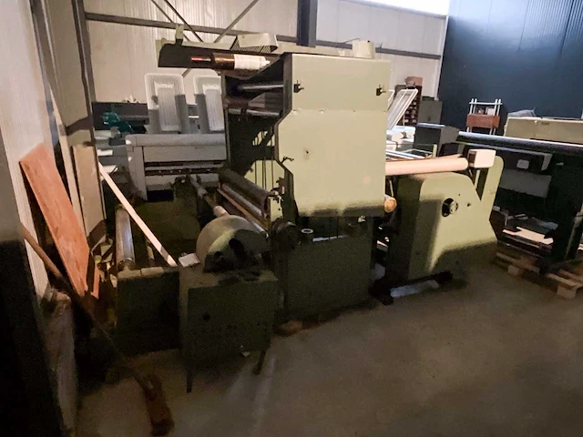 Kreunert rollen afwikkelmachine voor rollen zonder kern (ideaal in verpakkingsindustrie) - afbeelding 16 van  19