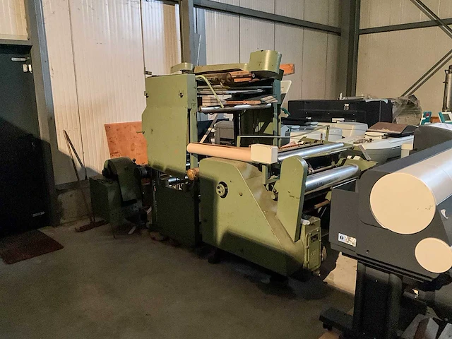 Kreunert rollen afwikkelmachine voor rollen zonder kern (ideaal in verpakkingsindustrie) - afbeelding 3 van  19