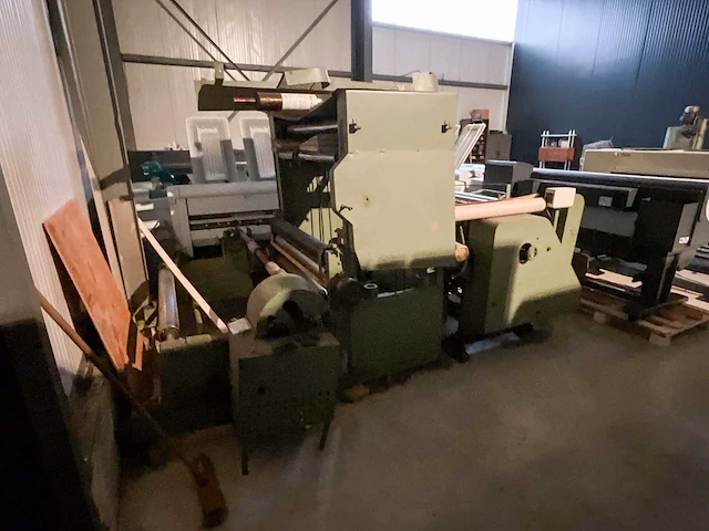 Kreunert rollen afwikkelmachine voor rollen zonder kern (ideaal in verpakkingsindustrie) - afbeelding 5 van  19