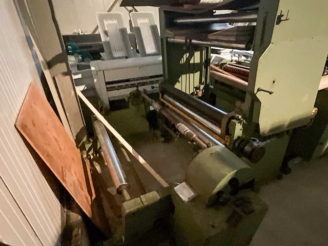 Kreunert rollen afwikkelmachine voor rollen zonder kern (ideaal in verpakkingsindustrie) - afbeelding 6 van  19