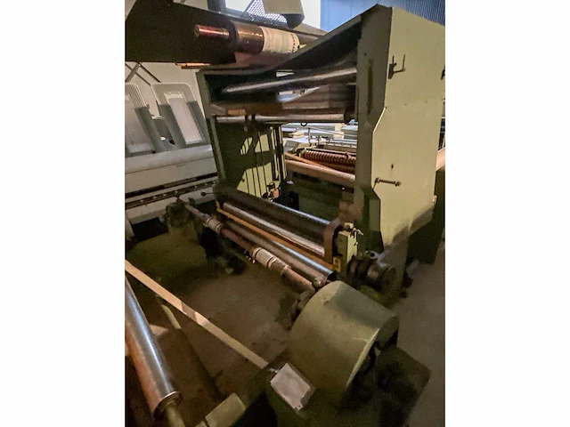 Kreunert rollen afwikkelmachine voor rollen zonder kern (ideaal in verpakkingsindustrie) - afbeelding 9 van  19