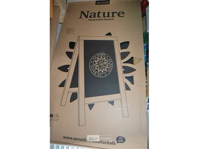 Krijtboard securit 131 cm - afbeelding 1 van  2