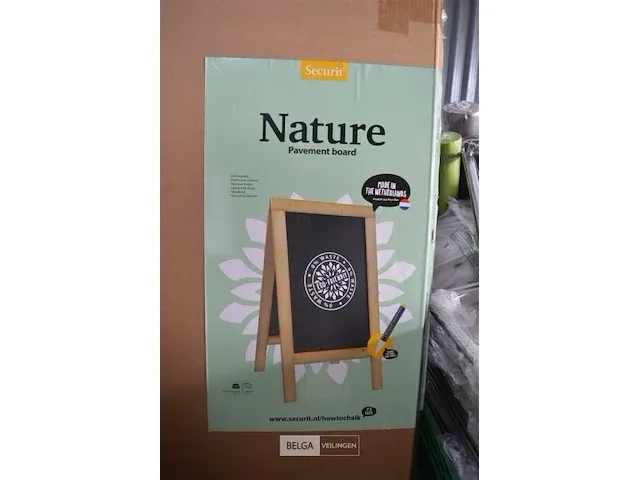 Krijtboard securit 131 cm - afbeelding 2 van  2
