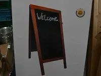 Krijtboard securit 165 cm - afbeelding 1 van  2