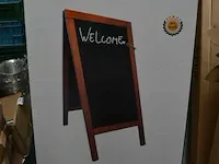 Krijtboard securit 165 cm - afbeelding 2 van  2