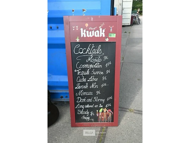 Krijtbord - afbeelding 2 van  4