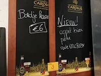 Krijtborden gouden carolus. 2 stuks