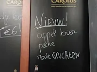 Krijtborden gouden carolus. 2 stuks - afbeelding 2 van  2
