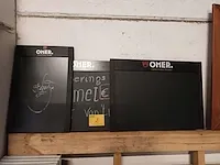 Krijtborden omer. 3 stuks