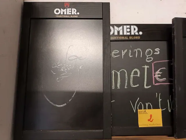 Krijtborden omer. 3 stuks - afbeelding 2 van  3
