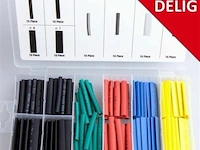 Krimpkous assortiment diverse kleuren 120-dlg.-nieuw in koffer - afbeelding 2 van  3