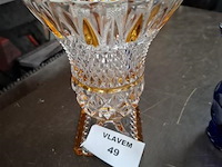 Kristal vaas - afbeelding 1 van  1