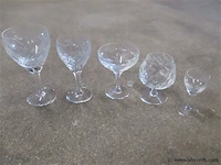 Kristallen glazen - afbeelding 2 van  4