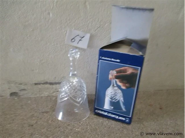 Kristallen tafelbel - afbeelding 1 van  2