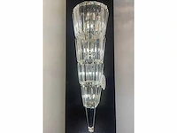Kristallen wandlamp - 4 lagen - afbeelding 1 van  1