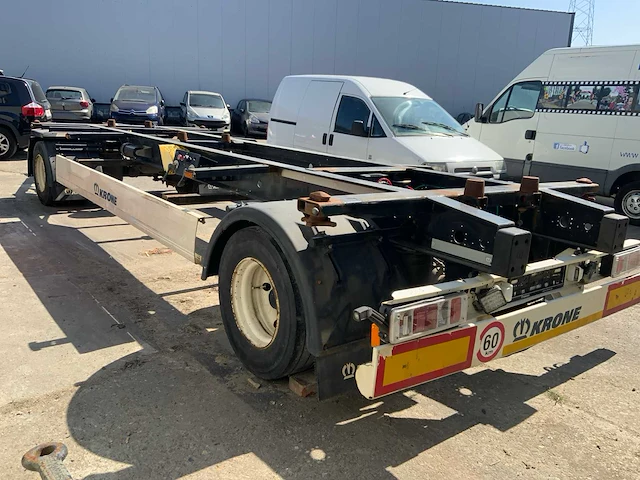 Krone az getrokken container aanhangwagen - afbeelding 9 van  13