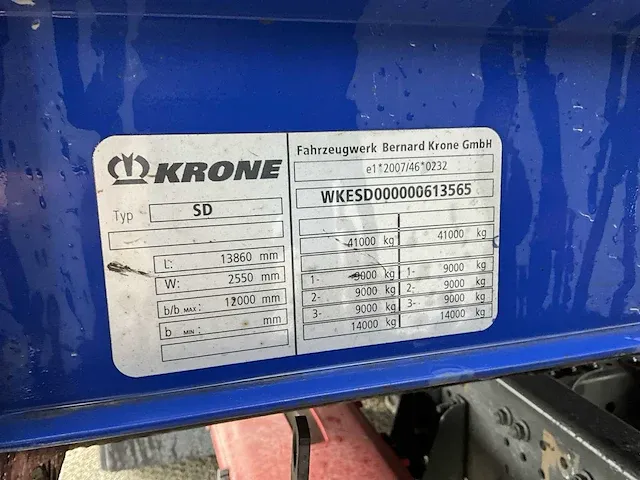 Krone sd oplegger - afbeelding 22 van  28