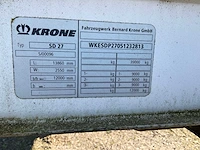 Krone sd27 oplegger - afbeelding 4 van  17