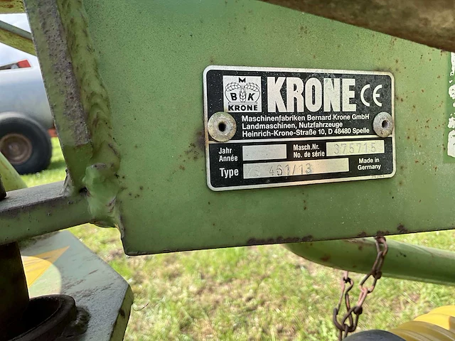 Krone swadro 461/13 hark - afbeelding 7 van  15