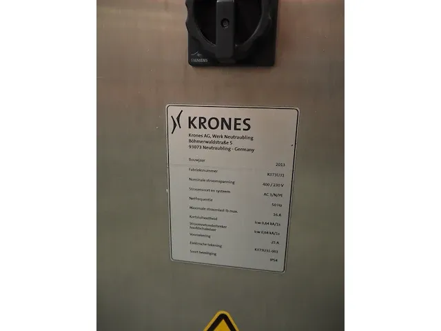 Krones ag - afbeelding 8 van  22