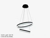 Kroonluchters led - 3 kleuren - afstandsbediening - dimbaar - art.nr. (p7061/40+60) - afbeelding 3 van  4