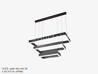 Kroonluchters led - 3 kleuren - afstandsbediening - dimbaar - art.nr. (p7067/3) - afbeelding 1 van  4