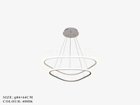Kroonluchters led - 3 kleuren - afstandsbediening - dimbaar - art.nr. (p7068/84+64) - afbeelding 2 van  4