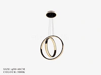 Kroonluchters led - 3 kleuren - afstandsbediening - dimbaar - art.nr. (x7085/40+50) - afbeelding 4 van  4